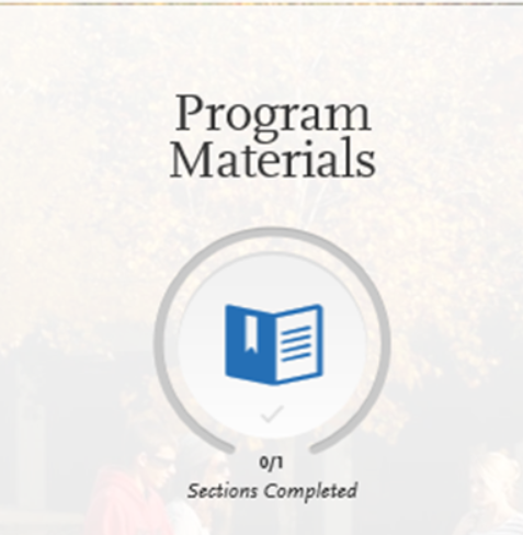 Program Materials Site